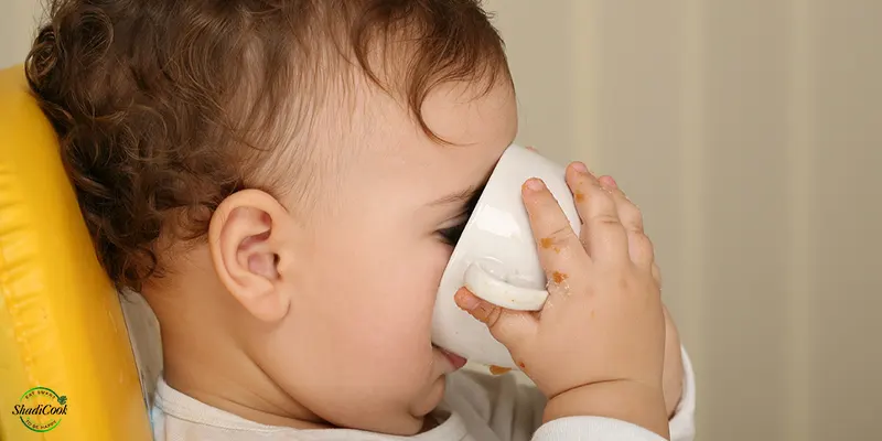 شیر در غذای کودکان