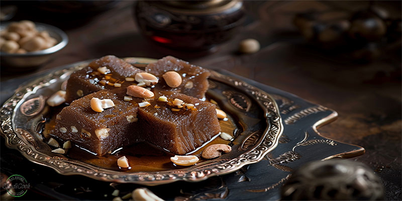 طرز تهیه حلوای شیره انگور